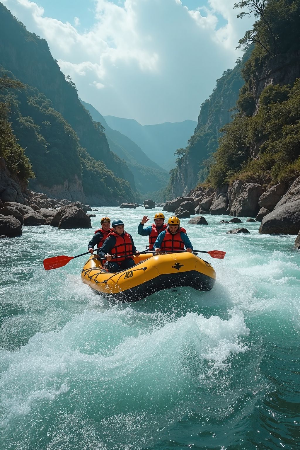 White-Water Rafting